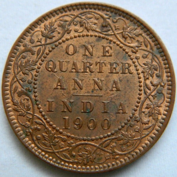 1900-1/4-Anna-Brokerage