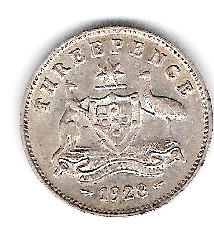 1928-Threepence