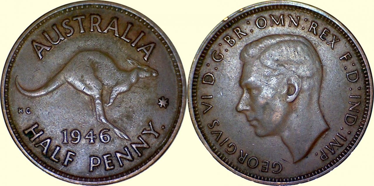 Australian-Pre-Decimal-Halfpenny-Upsets