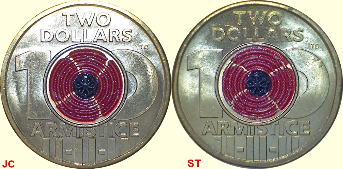 2018-Armistice-Poppy-$2-Coins-With-Different-Orientations