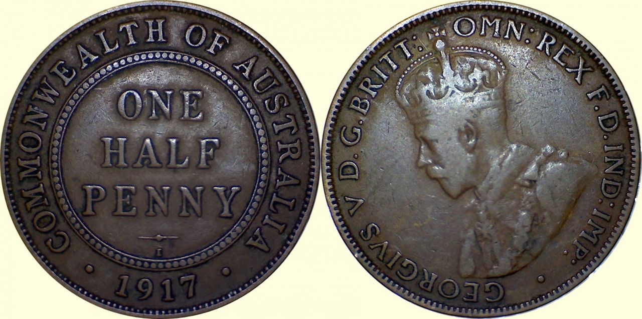 Australian-Pre-Decimal-Halfpenny-Upsets